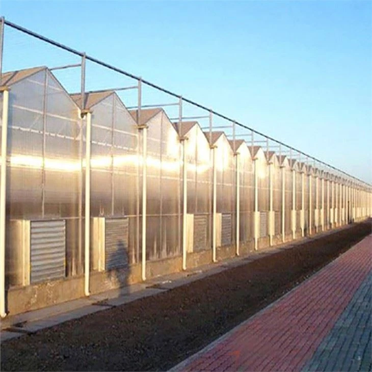 Multi Span Greenhouse Covering PC Board